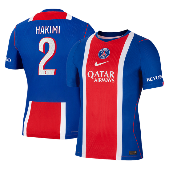 PSG Tröja HAKIMI #2 2026/27 Hemma Autentisk Dark Blue
