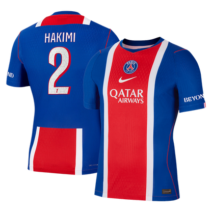 PSG Tröja HAKIMI #2 2026/27 Hemma Autentisk Dark Blue