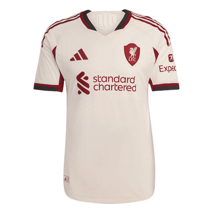 Liverpool Tröja GAKPO #18 2025/26 Borta Vit-11