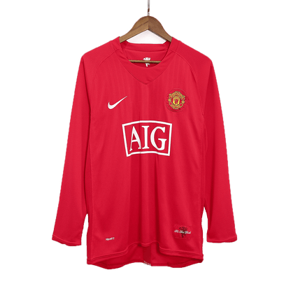 Manchester United Hemmatröja 2007/08 Retro Tröja