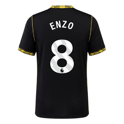 Chelsea Tröja ENZO #8 2026/27 Borta Svart-3