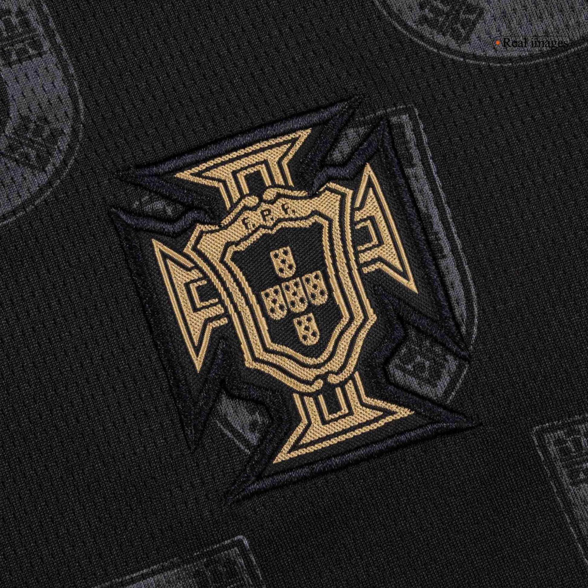 Portugal Tröja 2026 Svart Barn-10
