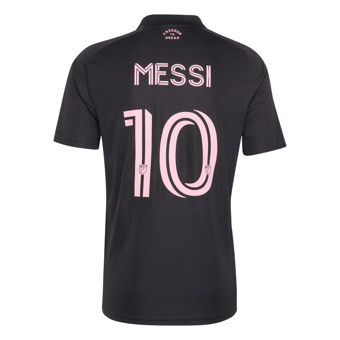 Inter Miami CF Tröja MESSI #10 2026 Borta Svart-9