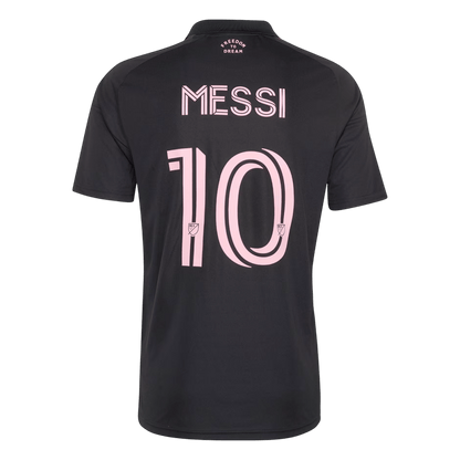Inter Miami CF Tröja MESSI #10 2026 Borta Svart-9