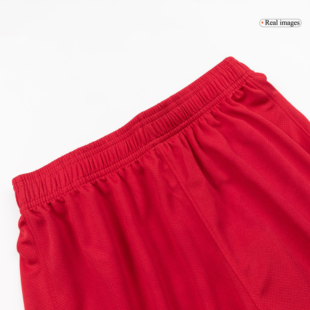Barcelona Shorts 2025/26 Fourth Away Röd