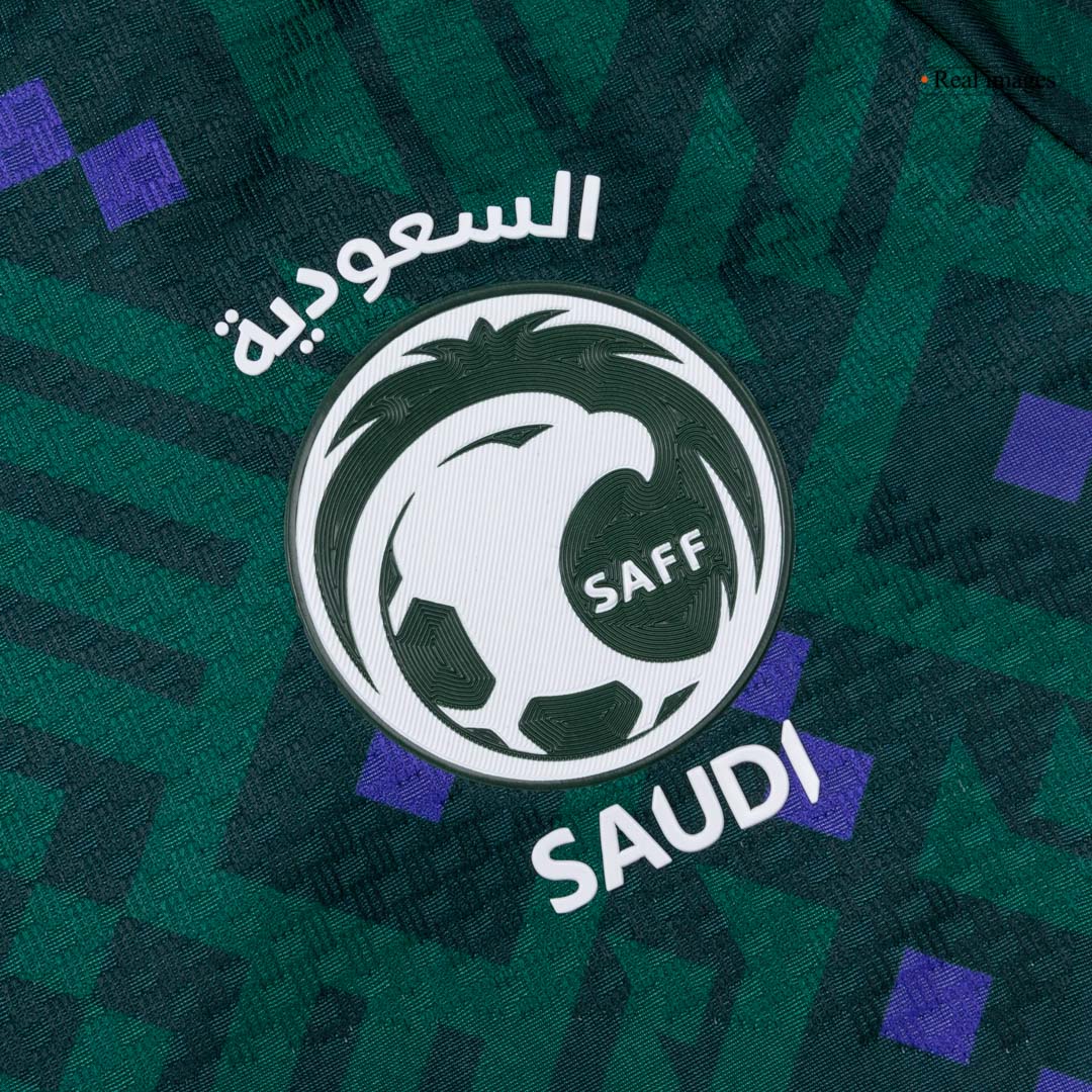 Saudiarabien Tröja 2026 Hemma Autentisk Grön