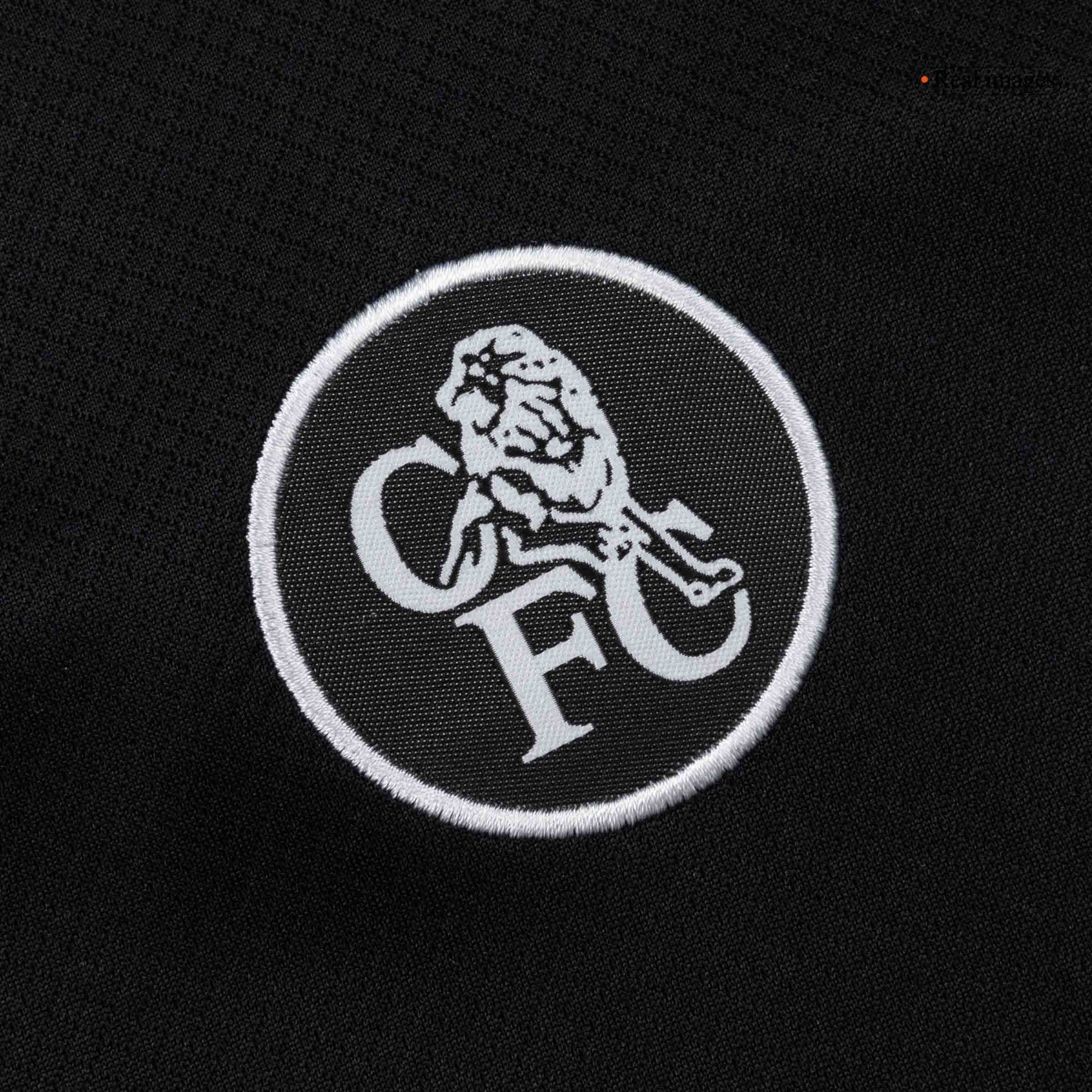 Chelsea Tröja 2025/26 Tredje Svart Barn-8