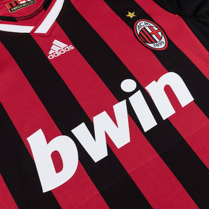 AC Milan Hemmatröja 2009/10 Retro Tröja
 Röd & Svart-6