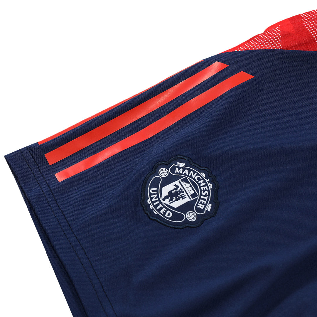 Manchester United Shorts 2024/25 Före match Mörkblå