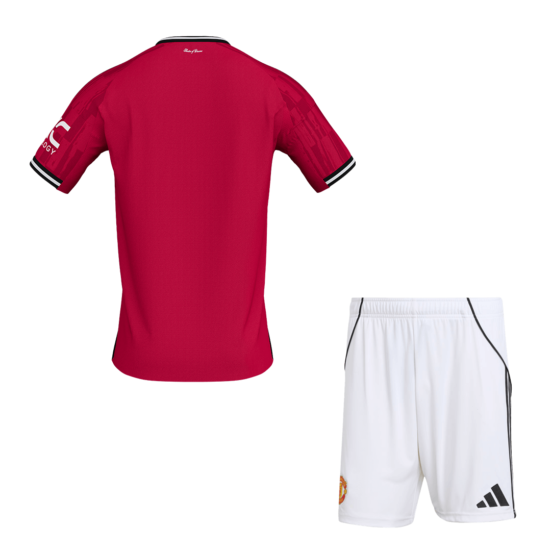 Manchester United Tröja Hemmaställ 2025/26 Röd