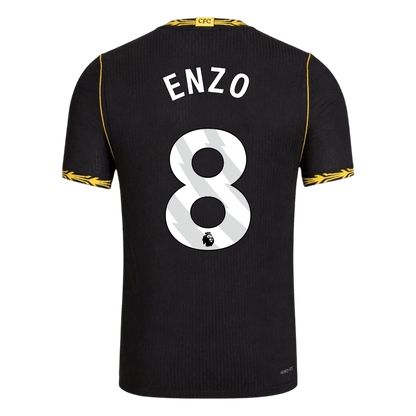 Chelsea Tröja ENZO #8 2026/27 Borta Autentisk Balck-3