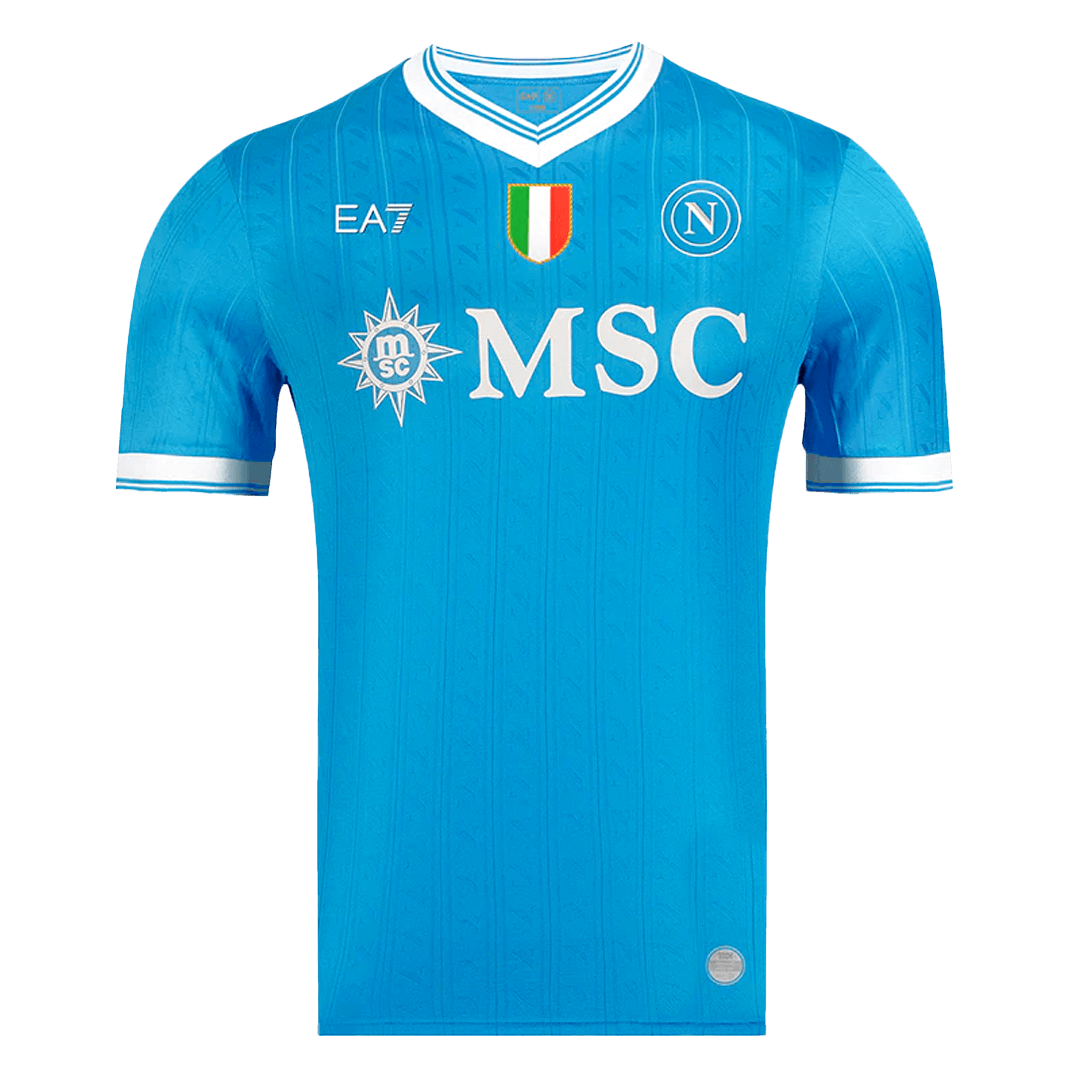 Napoli Tröja 2025/26 Hemma Blå