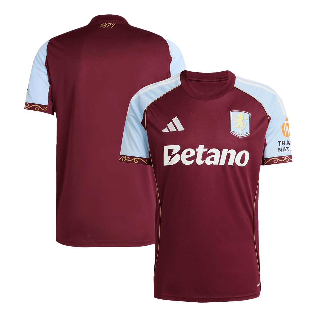 Aston Villa Tröja 2025/26 Hemma Röd