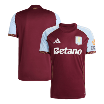 Aston Villa Tröja 2025/26 Hemma Röd-10