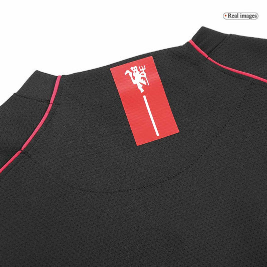 RONALDO #7 Manchester United Bortatröja 2007/08 Retro Tröja
 Svart-1