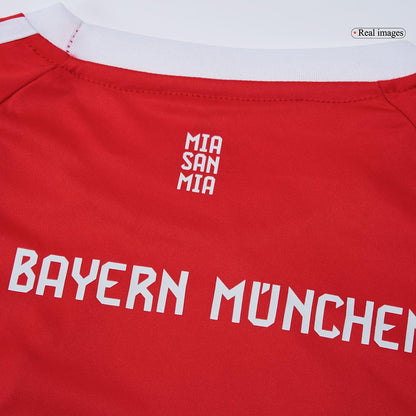 Bayern Munich Tröja 2025/26 Hemma Röd Barn-5