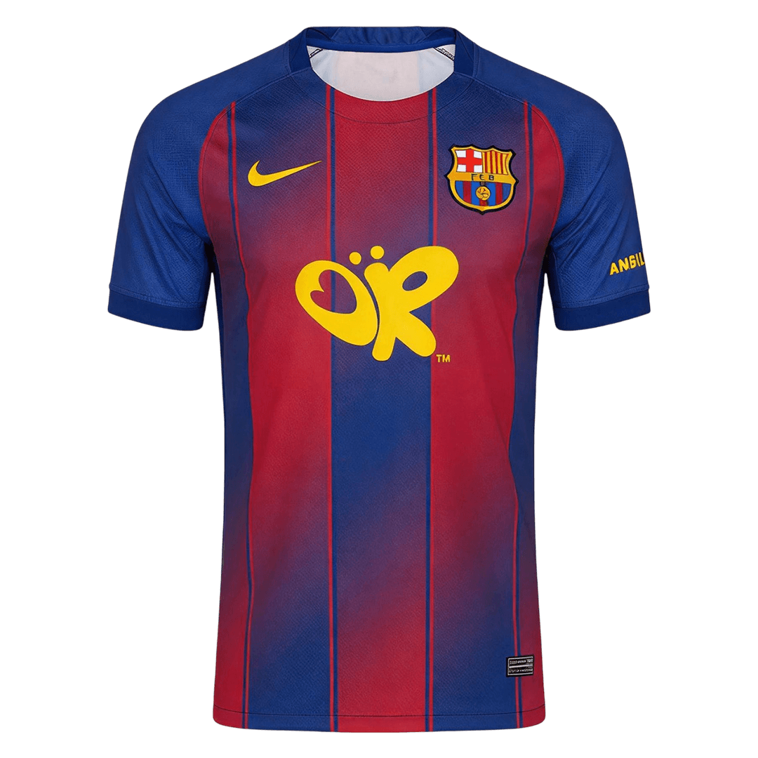Barcelona Tröja 2025/26 Hemma Röd & Blå