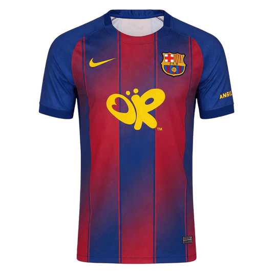 Barcelona Tröja 2025/26 Hemma Röd & Blå