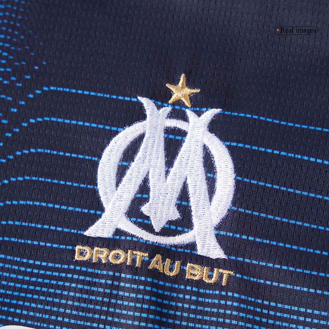 Marseille Tröja 2025/26 Borta Mörkblå Barn-8