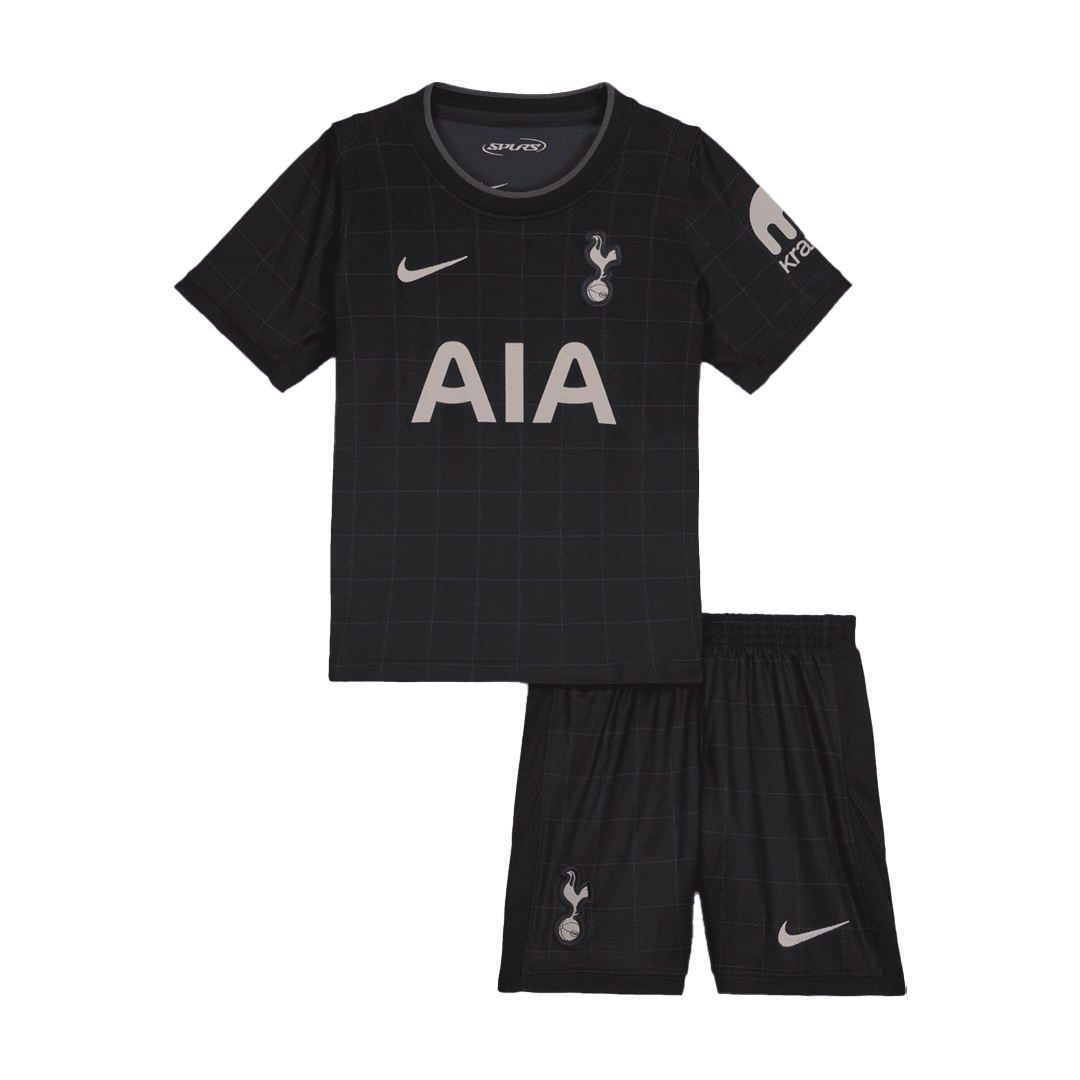 Tottenham Hotspur Tröja 2025/26 Borta Svart Barn