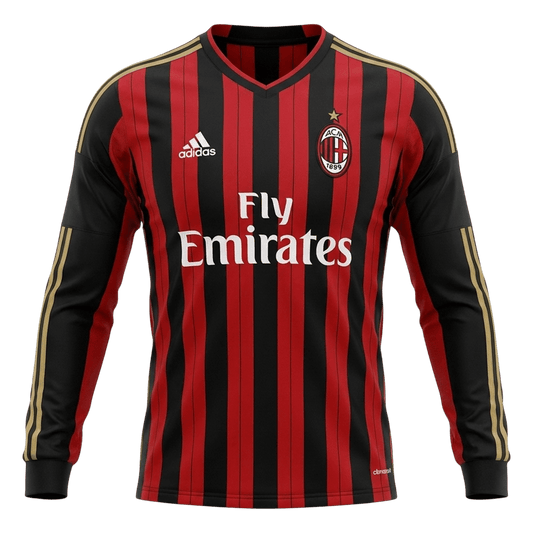 AC Milan Hemmatröja 2013/14 Retro Tröja
 Röd & Svart