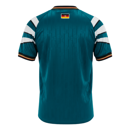 Tyskland Bortatröja 1996/97 Retro Tröja
 Grön-9