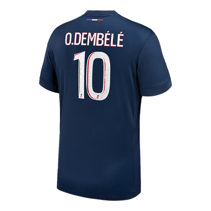 PSG Tröja O.DEMBÉLÉ #10 2024/25 Hemma Mörkblå-10