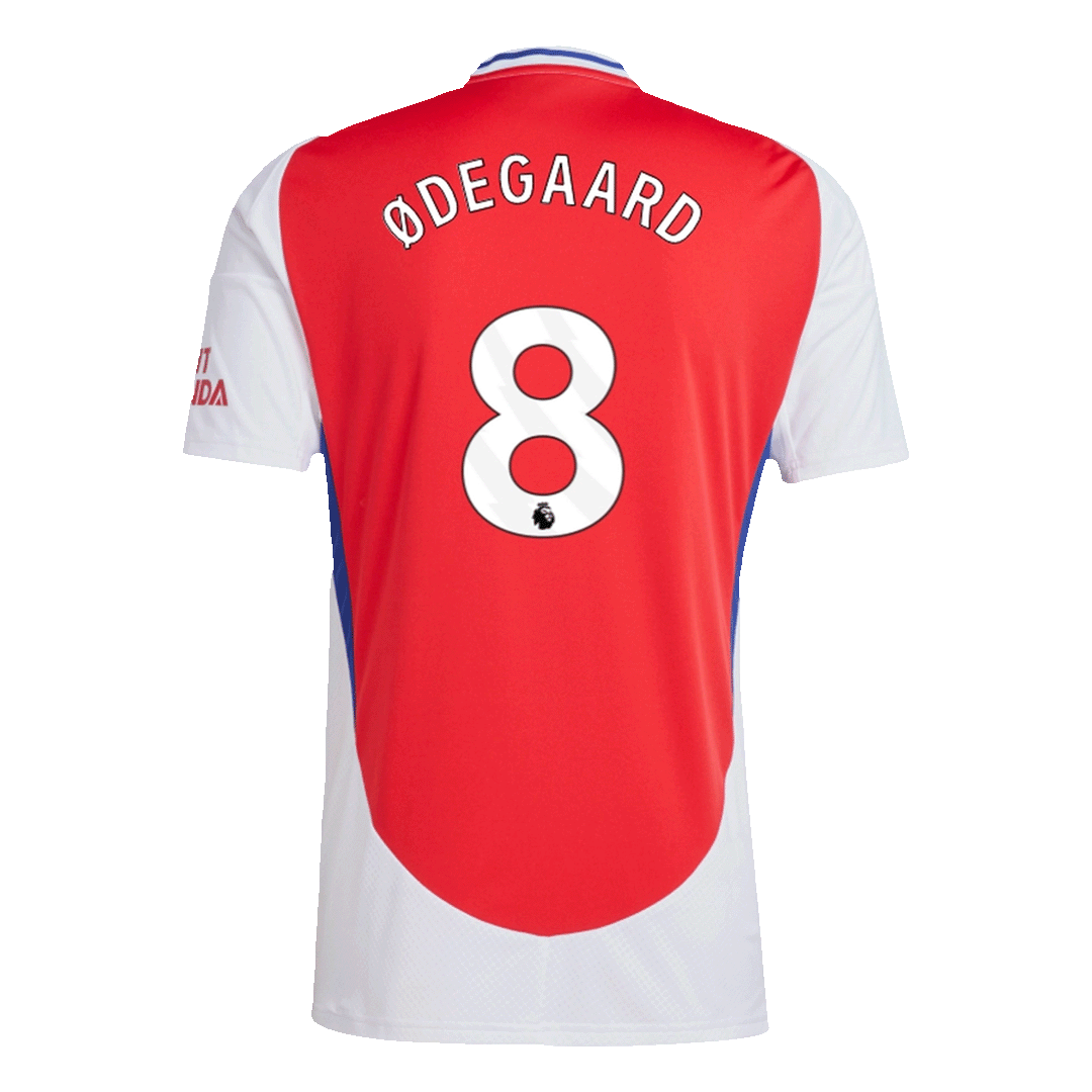 Arsenal Tröja ØDEGAARD #8 2024/25 Hemma Röd