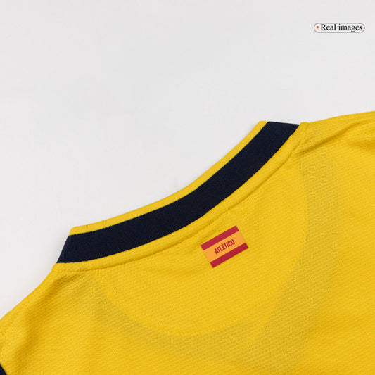 Atletico Madrid Bortatröja 2013/14 Retro Tröja
 Gul-1