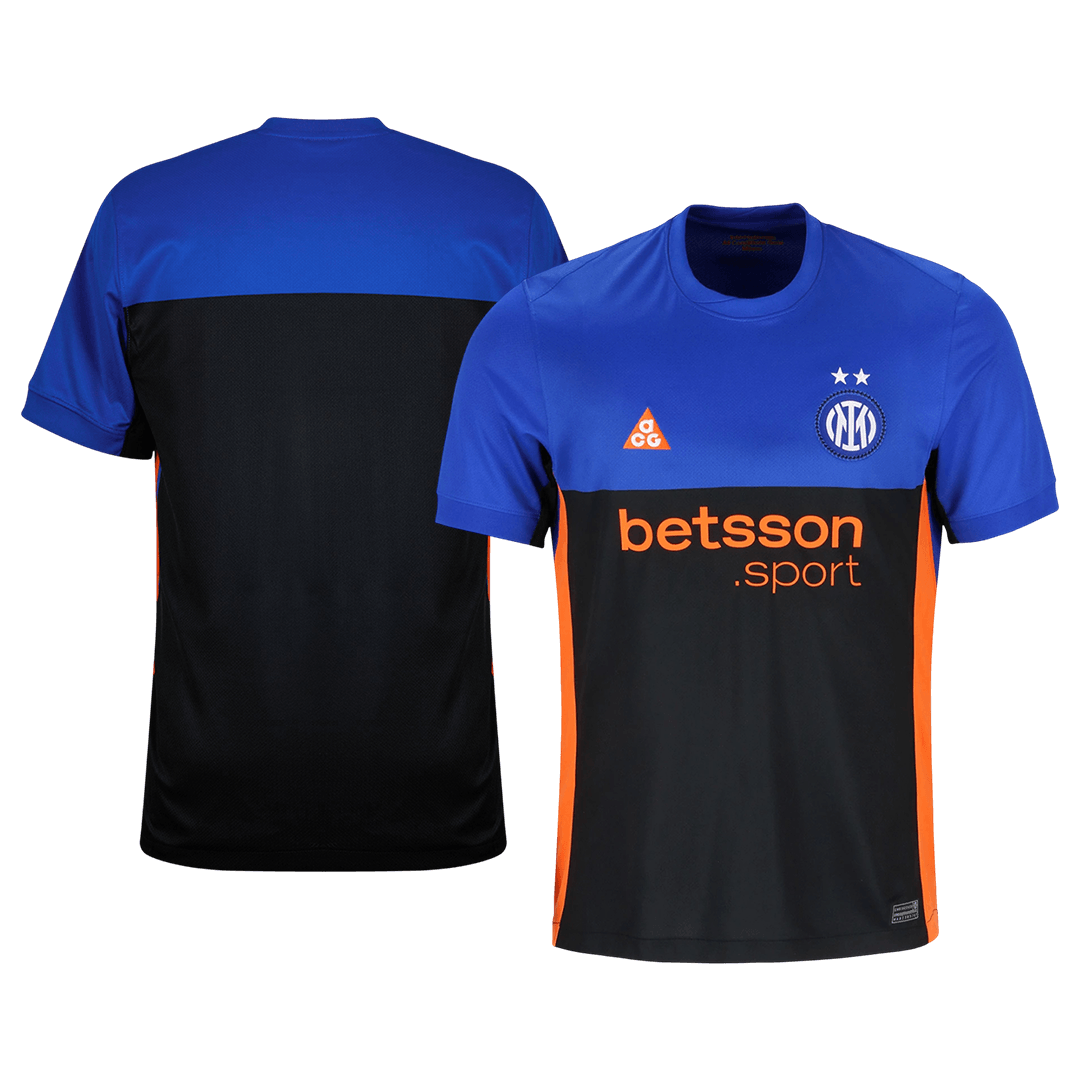 Inter Milan Tröja 2025/26 Fourth Away Black&Blue