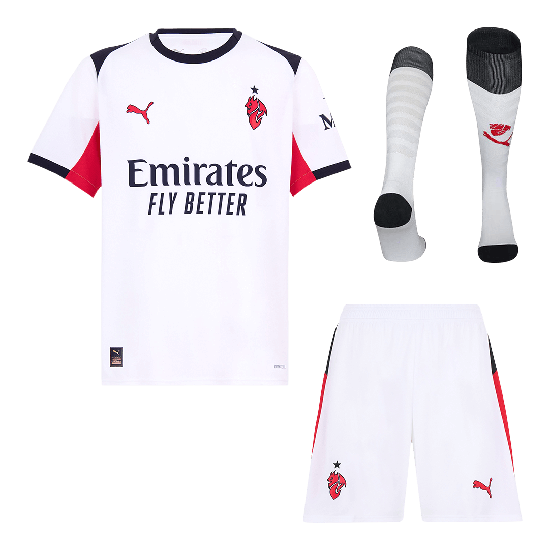AC Milan Tröja Bortaställ 2025/26 Vit