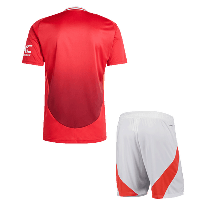 Manchester United Tröja Hemmaställ 2024/25 Röd-6