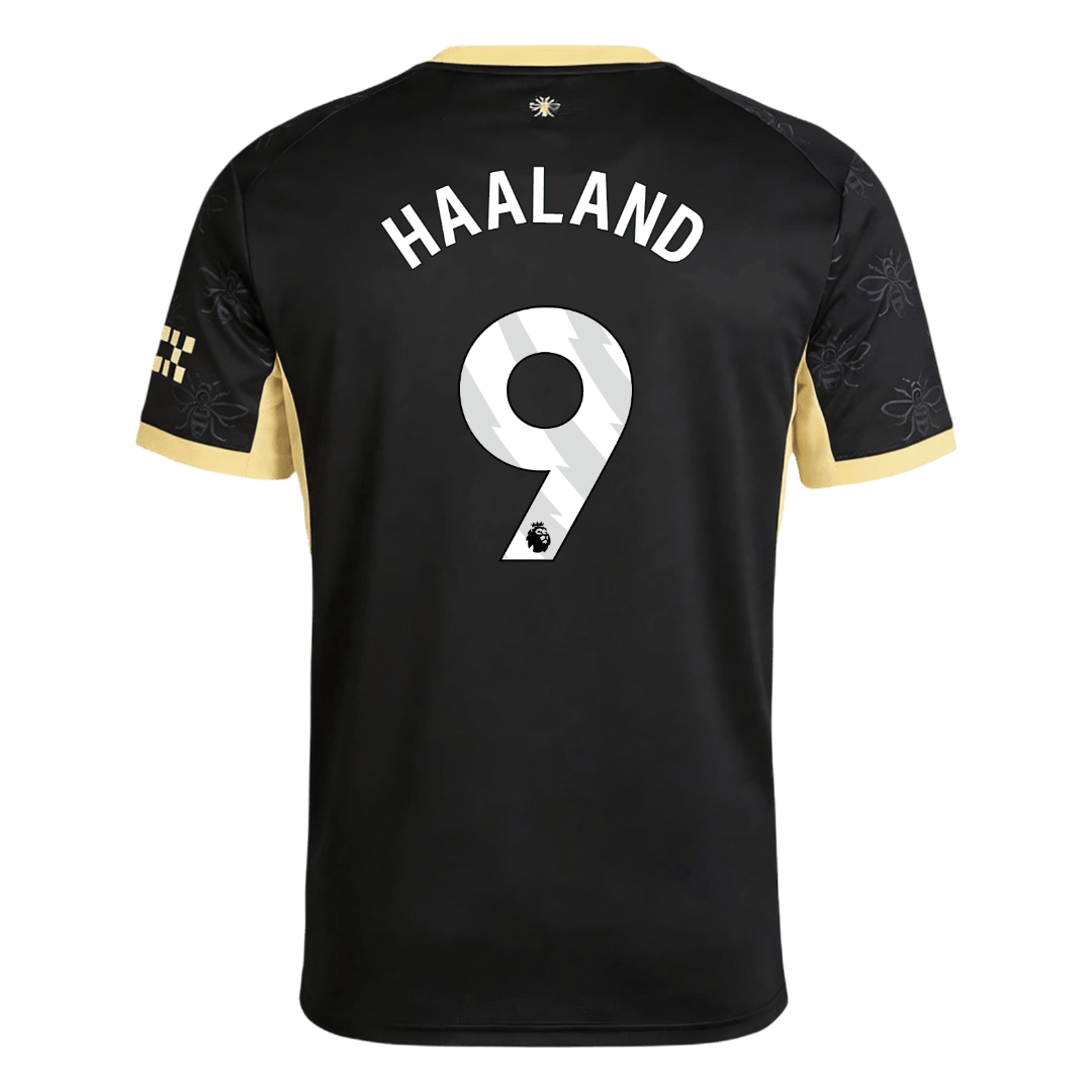 Manchester City Tröja HAALAND #9 2026/27 Borta Svart-3