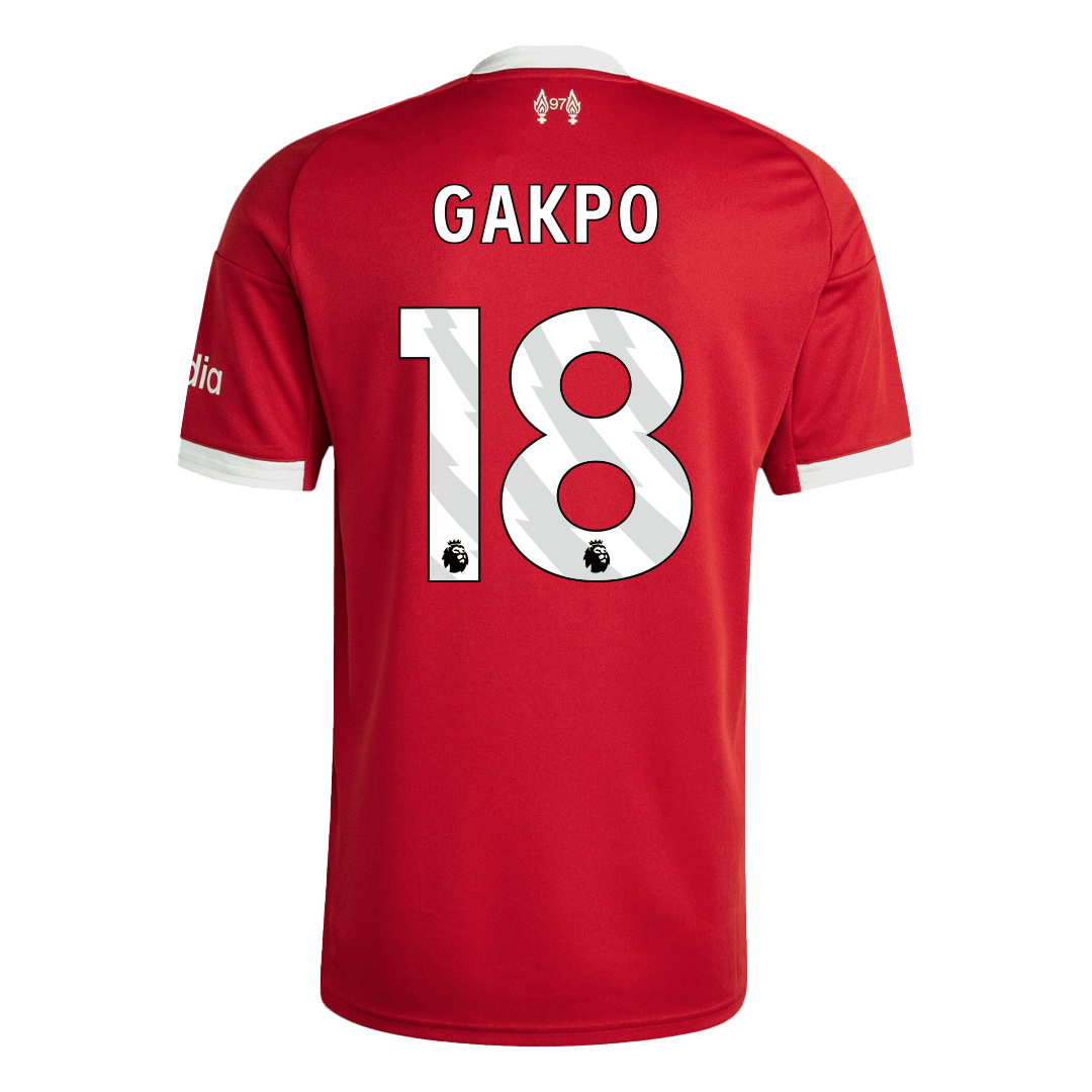 Liverpool Tröja GAKPO #18 2025/26 Hemma Röd