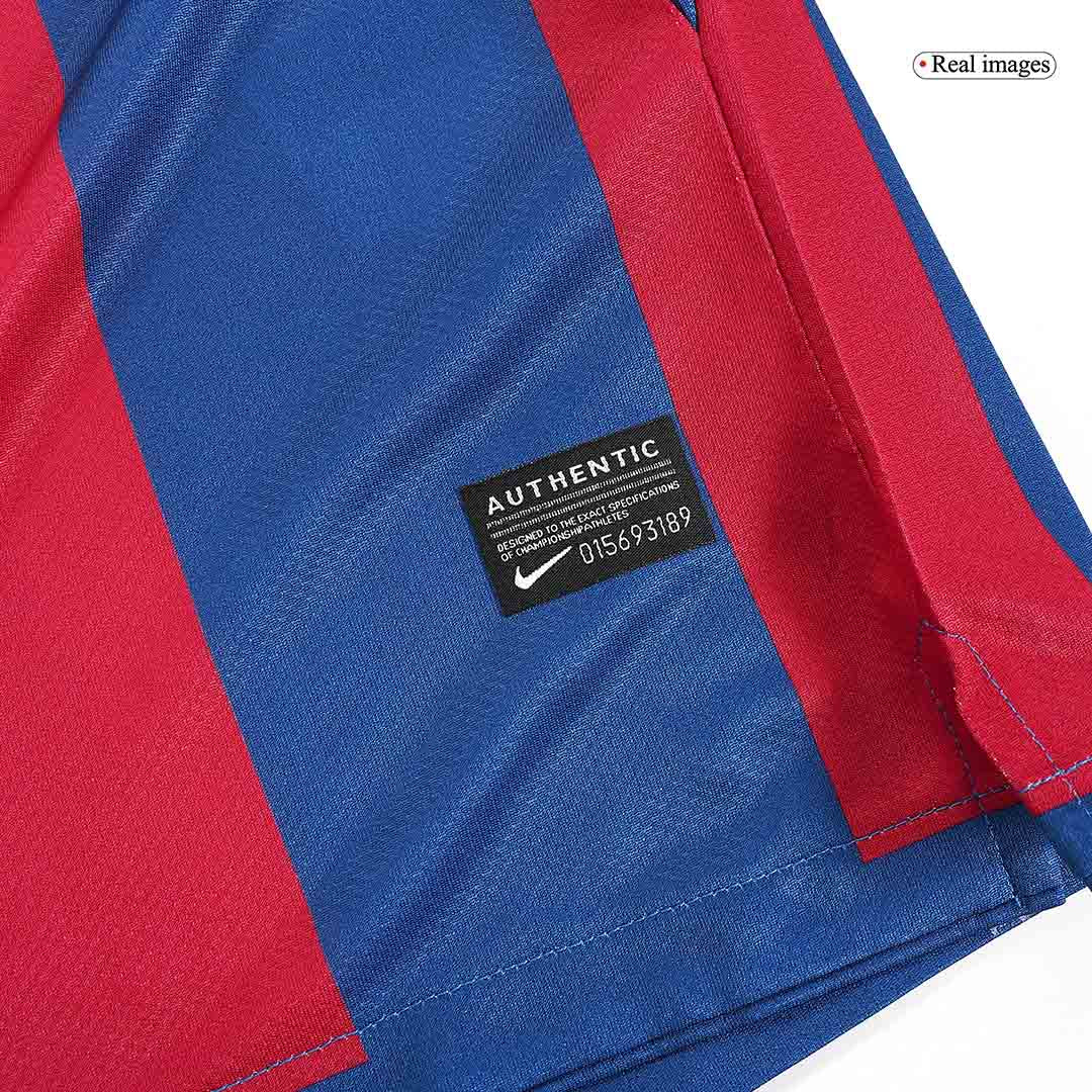 XAVI #6 Barcelona Hemmatröja 2010/11 Retro Tröja
 Röd & Blå-7