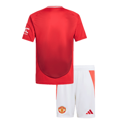 Manchester United Tröja 2024/25 Hemma Röd Barn-19