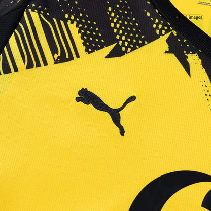 Borussia Dortmund Tröja Hemmaställ 2025/26 Gul-6