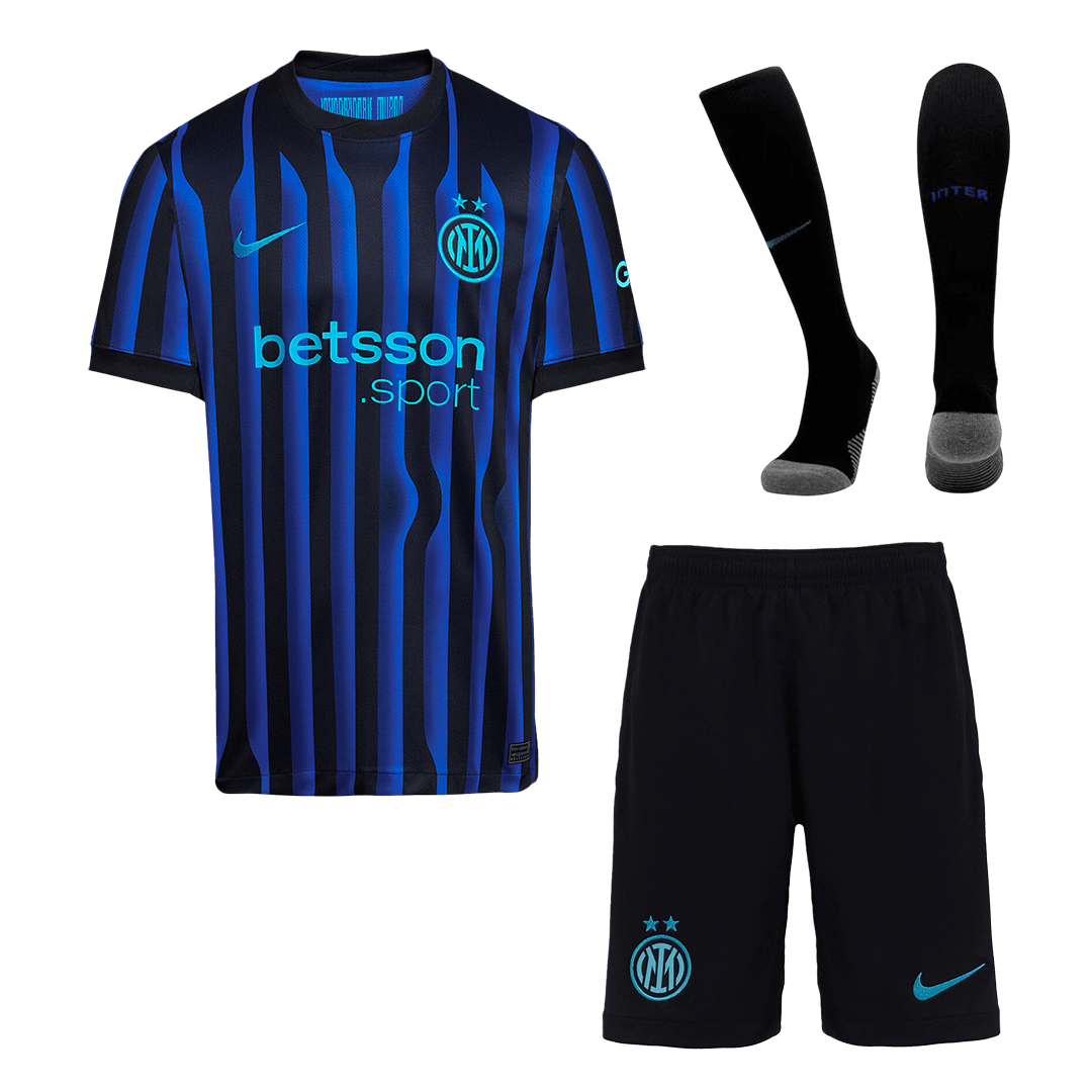 Inter Milan Tröja Hemmaställ 2025/26 Blå och svart