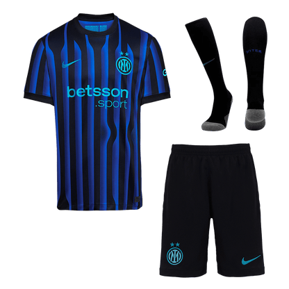 Inter Milan Tröja Hemmaställ 2025/26 Blå och svart