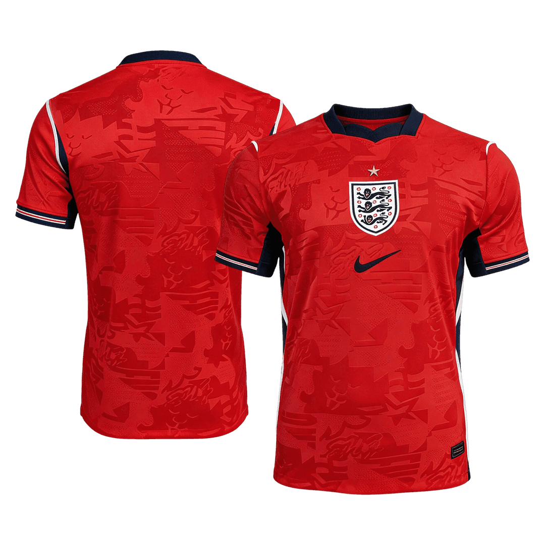 England Tröja 2026 Borta Autentisk Röd-8