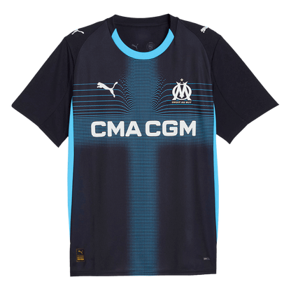 Marseille Tröja 2025/26 Borta Mörkblå