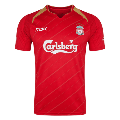 Liverpool Hemmatröja 2005/06 Retro Tröja
 Röd