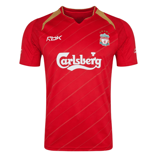 Liverpool Hemmatröja 2005/06 Retro Tröja
 Röd