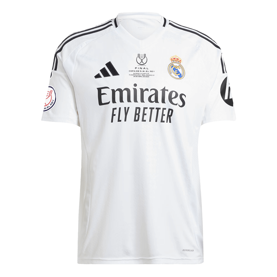 Real Madrid Tröja 2024/25 Hemma Vit Final