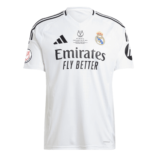 Real Madrid Tröja 2024/25 Hemma Vit Final