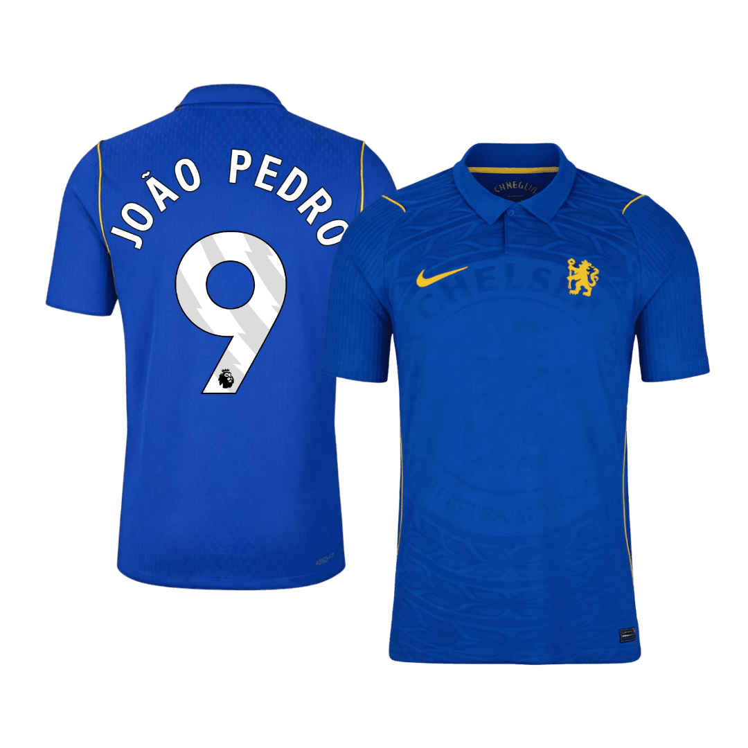 Chelsea Tröja JOÃO PEDRO #9 2026/27 Hemma Autentisk Blå