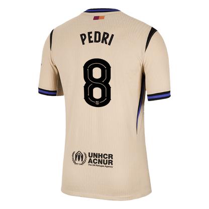 Barcelona Tröja PEDRI #8 2025/26 Borta Gul - UCL-14