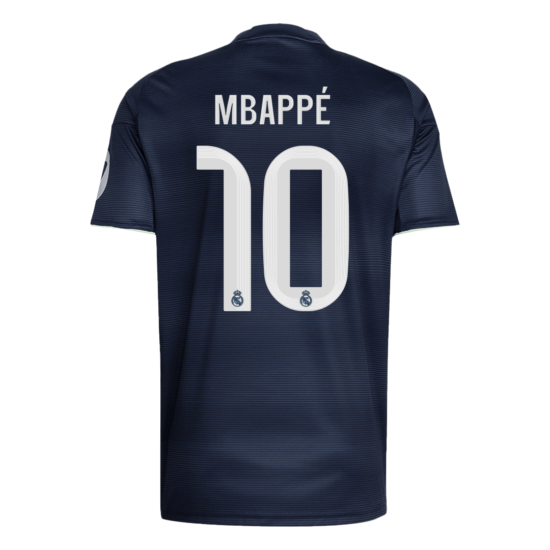 MBAPPÉ #10 Real Madrid Tröja 2025/26 Borta Premium Mörkblå