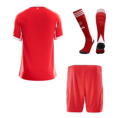 Bayern Munich Tröja Hemmaställ 2025/26 Röd-15