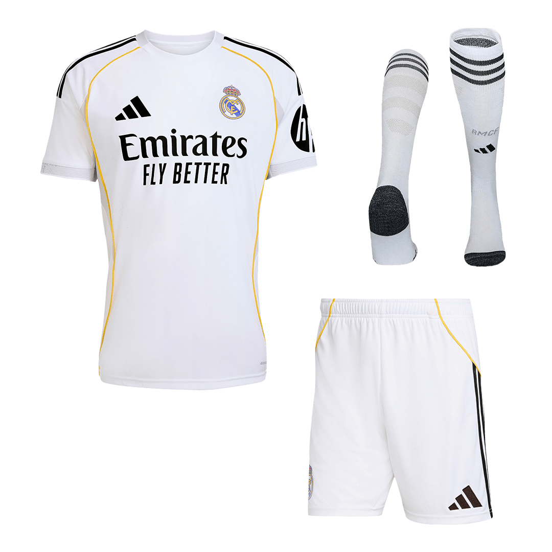 Real Madrid Tröja Hemmaställ 2025/26 Vit